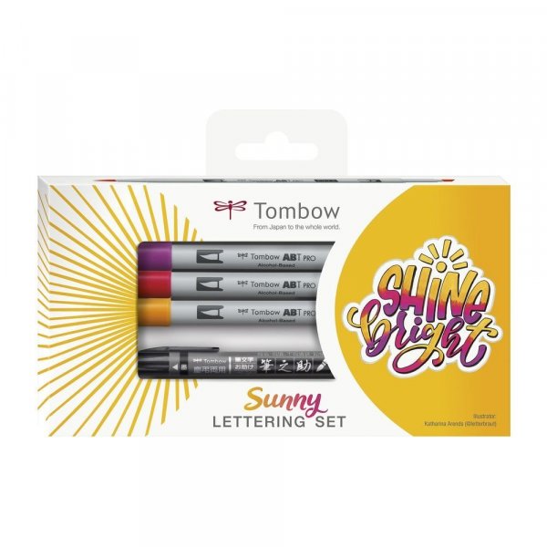 Tombow Sada Sunny Lettering Set