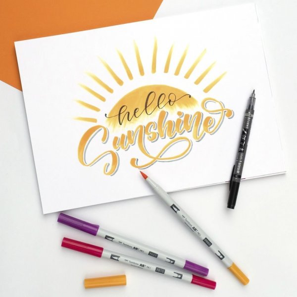 Tombow Sada Sunny Lettering Set