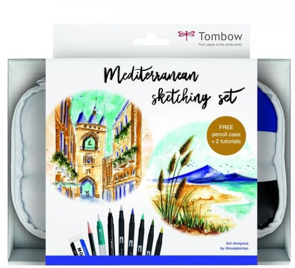 Tombow Mediterranean Sketching Set