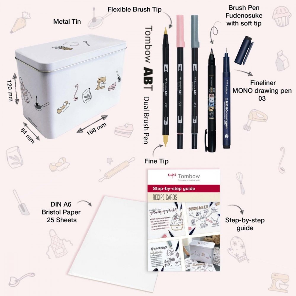 Tombow Sada DIY Recipe kit