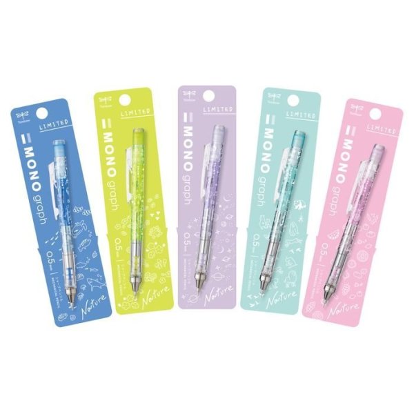 Tombow Mikrotužka MONO graph nature, ocean, čirá modrá, 0,5 mm blistr