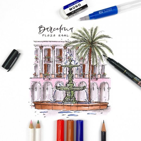 Tombow Urban Sketching Set