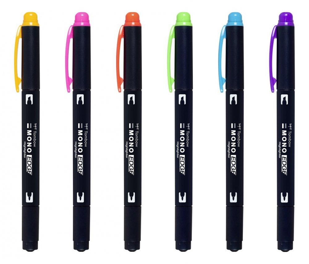 Tombow Zvýrazňovač MONO edge, stojánek 48 ks