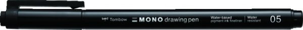 Tombow Fineliner MONO drawing pen sada Fine, 4ks