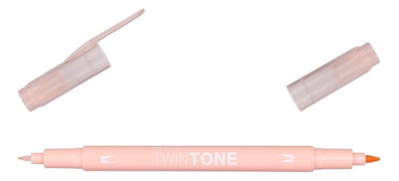 Tombow Oboustranný popisovač TwinTone, coral pink