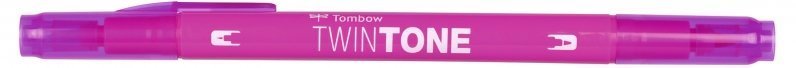 Tombow Oboustranný popisovač TwinTone, fuchsia pink
