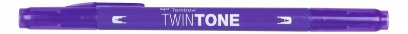 Tombow Oboustranný popisovač TwinTone, grape