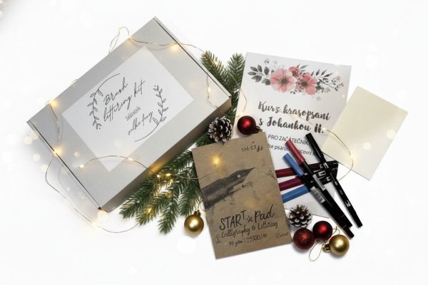 Velké štětcové fixy: Startovací sada pro začínající kaligrafy