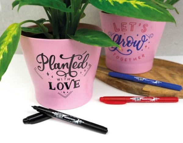 Tombow Oboustranný fineliner Mono Twin, 3 ks
