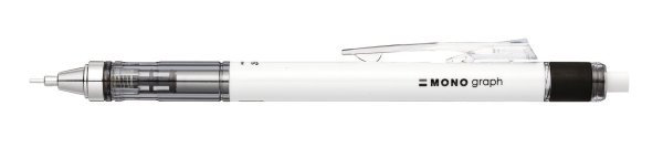 Tombow Mechanická tužka MONO graph 0,7mm, bílá