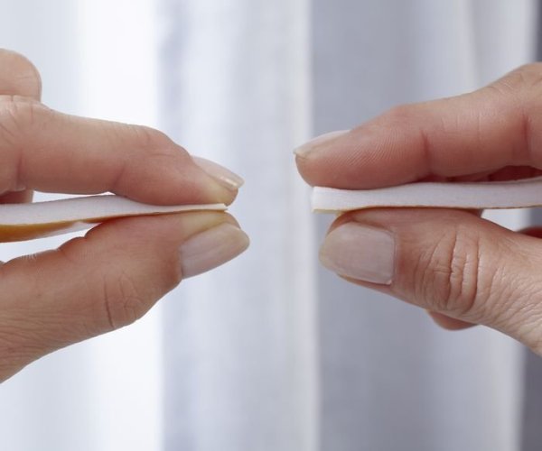 Pěnové těsnění, na okna a dveře, bílé, 10m x 9mm x 6mm