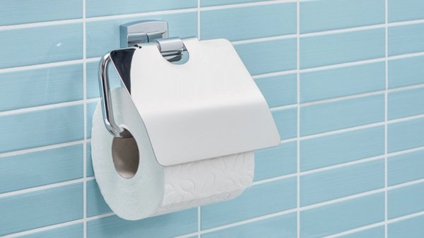Klaam Držák toaletního papíru s krytem 95mm x 47mm x 142mm