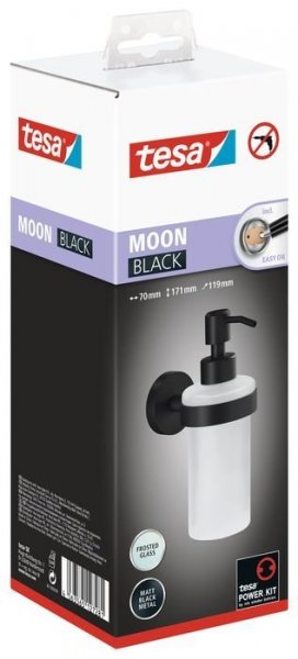 Moon Black dávkovač mýdla