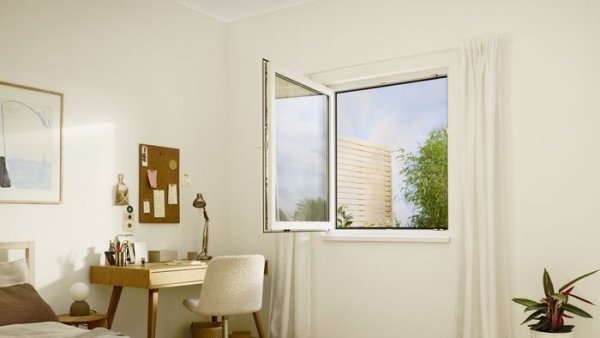 Síť proti hmyzu STANDARD, na okno, bílá, 1,1m x 1,3m