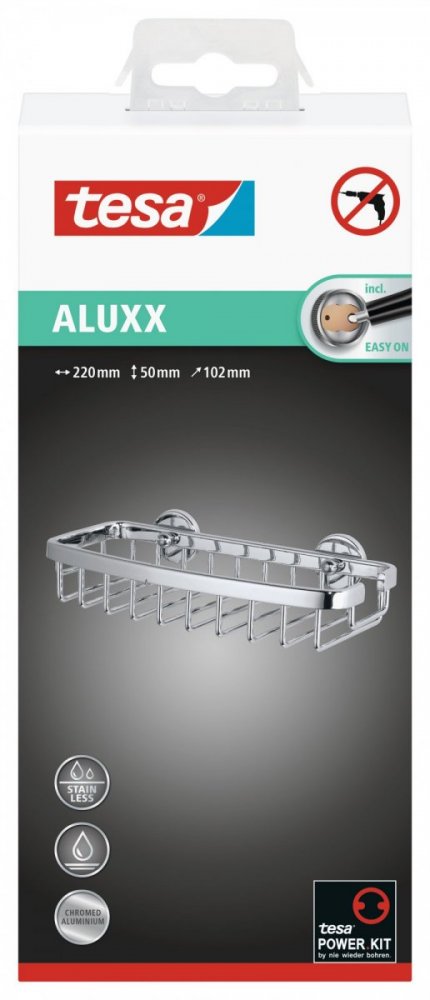 Aluxx Odkládací košík, malý 50mm x 220mm x 102mm