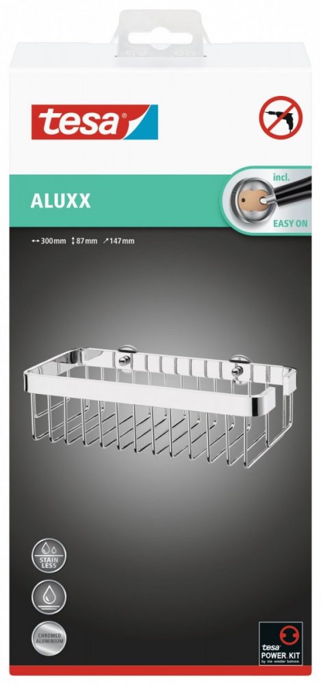 Aluxx Odkládací košík, střední 87mm x 300mm x 147mm