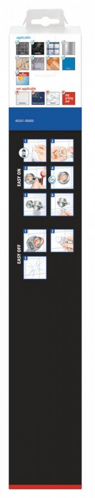 Klaam Držák na ručník dvouramenný 82mm x 460mm x 46mm