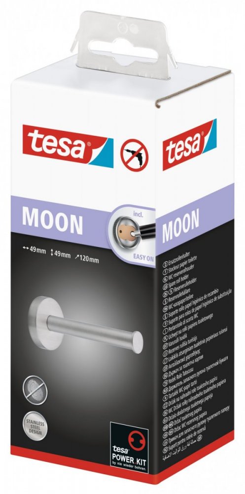 Moon Držák na náhradní role toaletního papíru 49mm x 120mm x 49mm