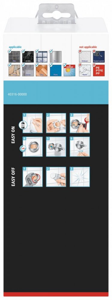 Poškozený obal - Smooz Souprava WC štětky s držákem 395mm x 135mm x 95mm