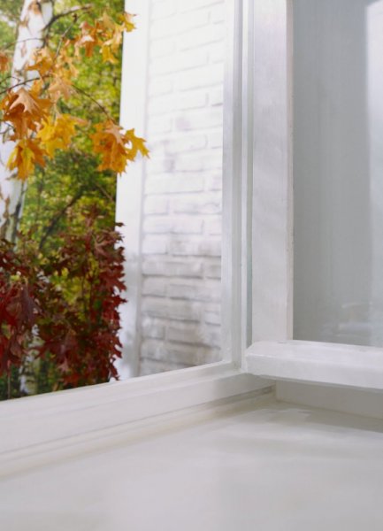 Gumové těsnění, bílé, na okna a dveře, P profil, 25m