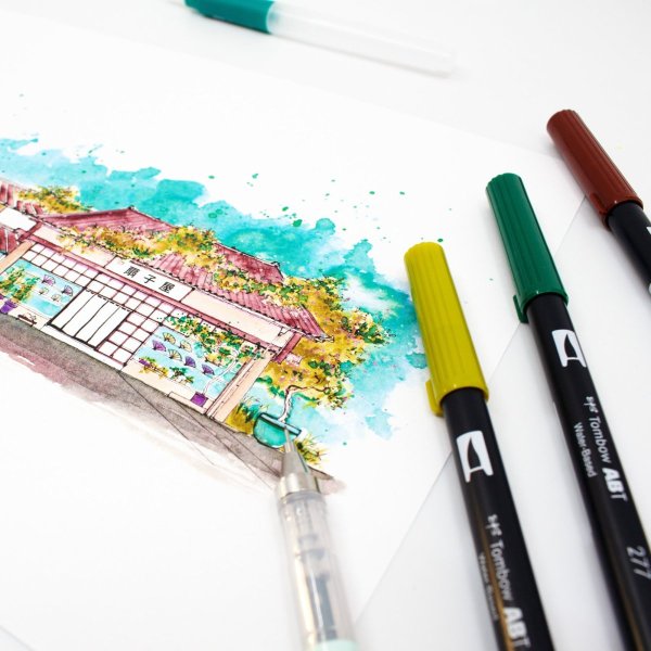 Tombow Urban Sketching Set: Japan Edition