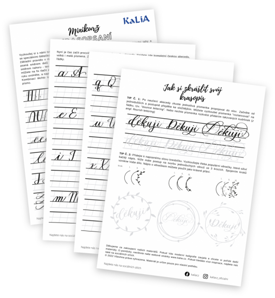 Tombow Sada pro začínající kaligrafy