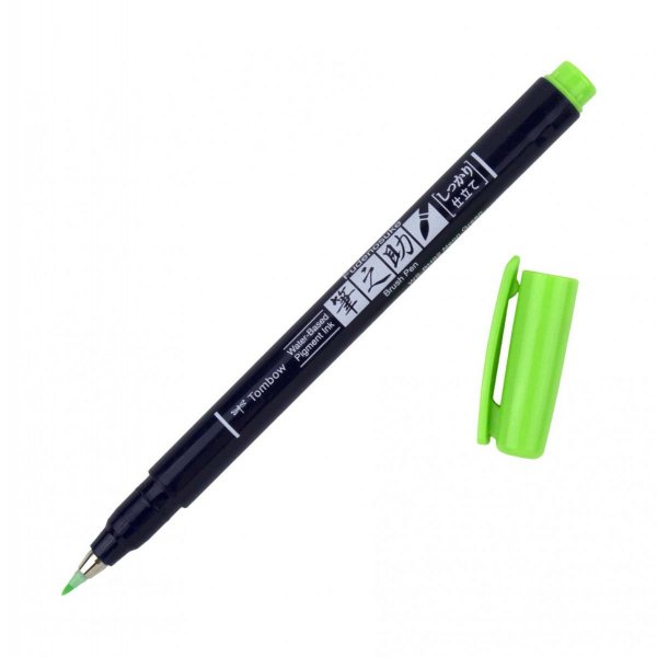 Tombow Štětcový fix Fudenosuke, neon green