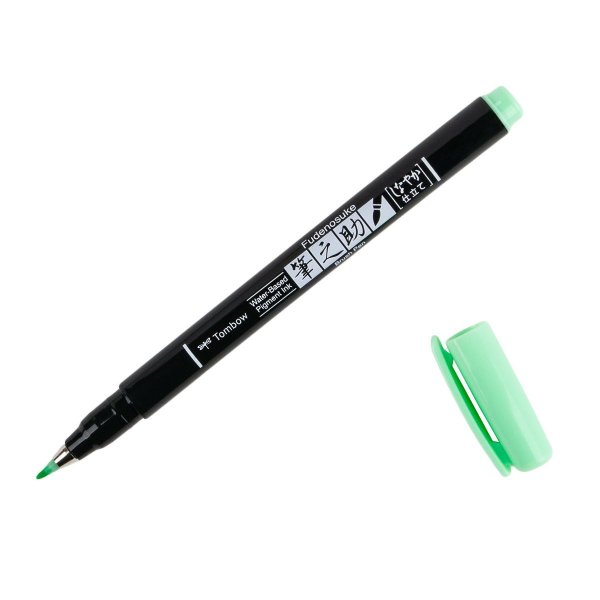 Tombow Štětcový fix Fudenosuke pastel, pastelově zelený