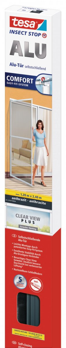 Hlinikovy Ram Se Siti Proti Hmyzu Xl Do Dveri Antracitovy Ram I