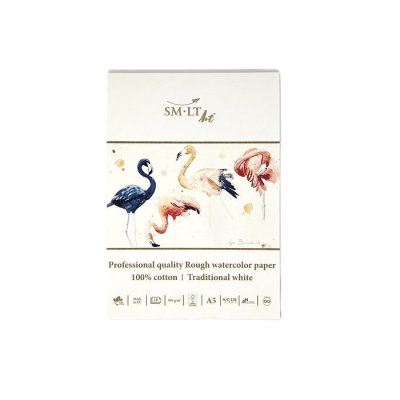 SMLT art Blok Akvarel, A5, 10 listů, 300g/m2