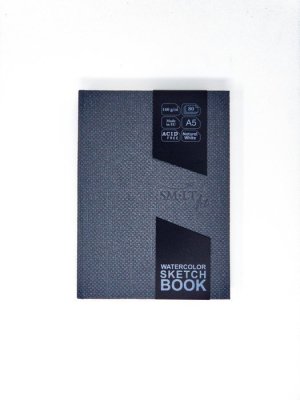 SMLT art Skicák #travelbook AKVAREL s pevnými deskami, A5, 80 listů, 160g/m2