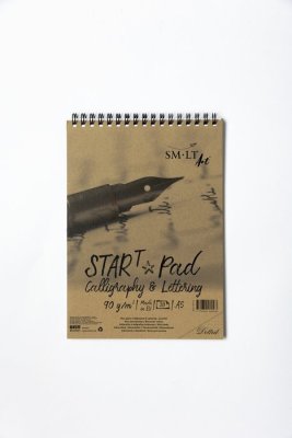 SMLT art Blok na kaligrafii START, A5, 30 listů, 90g/m2, linkovaný, spirála