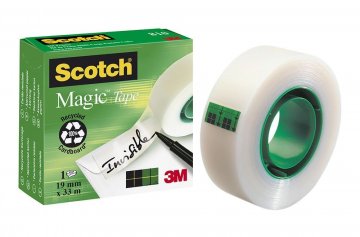 3M Scotch - Magic lepicí páska, 19 mm × 33 m, 1 role