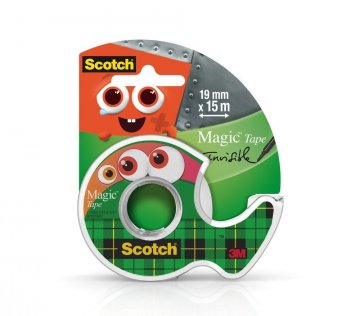 3M Scotch Magic Monsters páska, 19 x 10 + 5 m GRATIS