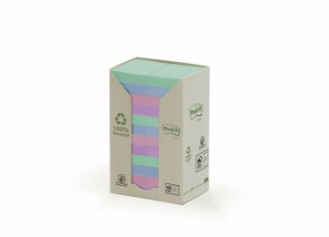 3M Post-it recyklované bločky, velikost 38 x 51 mm