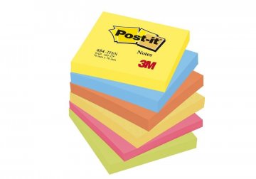 3M Post-it samolepicí bločky 654, velikost 76 x 76 mm