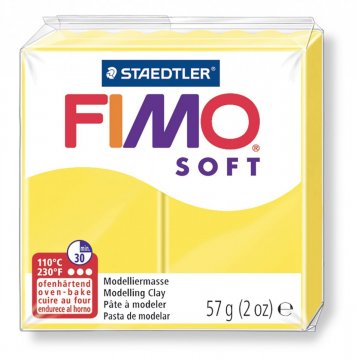 FIMO soft žlutá 57g