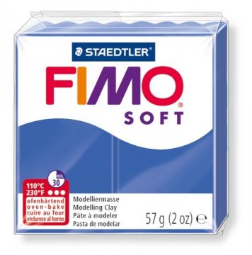 FIMO soft tmavě modrá 57g