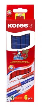 Učitelská tužka Twin JUMBO červená-modrá, 5 mm, cena za 1 ks