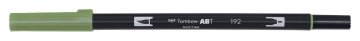 Tombow Oboustranný štětcový fix ABT Dual Brush Pen, asparagus