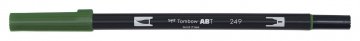 Tombow Oboustranný štětcový fix ABT Dual Brush Pen, hunter green