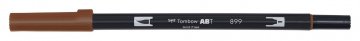 Tombow Oboustranný štětcový fix ABT Dual Brush Pen, redwood