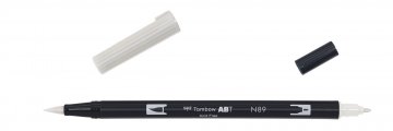 Tombow Oboustranný štětcový fix ABT Dual Brush Pen, warm grey1