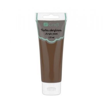 Akrylová barva, 120 ml – čokoládová
