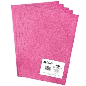 Filc polyesterový – tmavě růžový A4