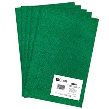 Filc polyesterový – tmavě zelený A4