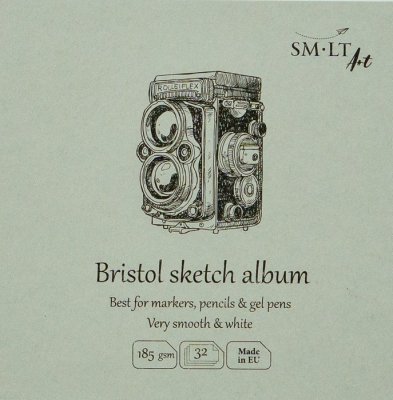 SMLT art Layflat album Bristol, 14x14cm, 32 listů, 185g/m2