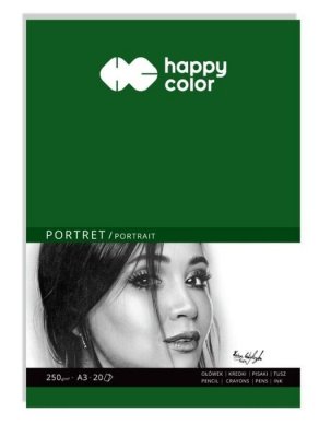 Happy Color Portrétní sešit,  A3, 20 listů, 250g