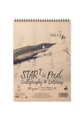 SMLT art Blok na kaligrafii START, A4, 30 listů, 90g/m2, linkovaný