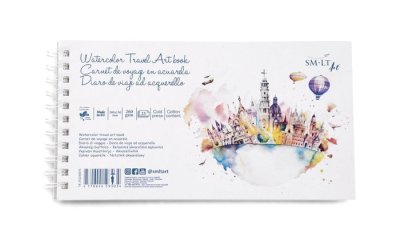 SMLT art Blok na spirále akvarel 150x280mm, 260g/m2